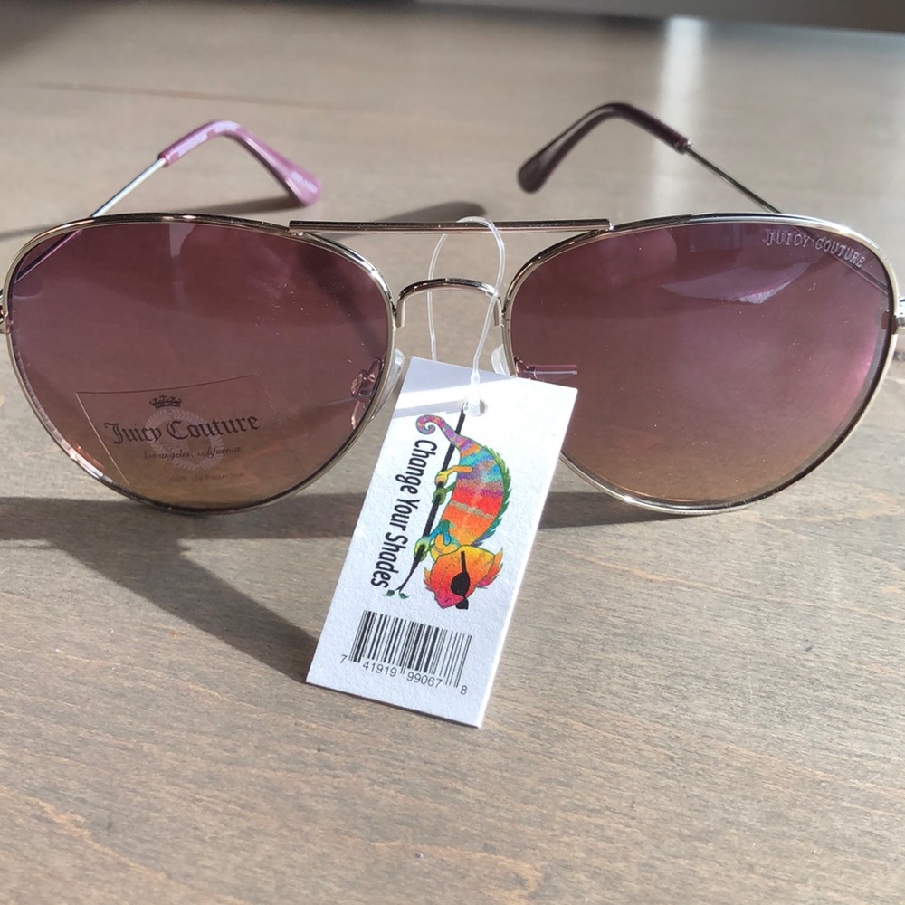 Juicy Couture Aviator Sun Glasses NWT